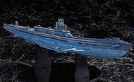 八田元氣小棧: 日版新品  GOOD SMILE ARMS第２彈 GSC《蒼藍鋼鐵戰艦》伊401 艦體模型