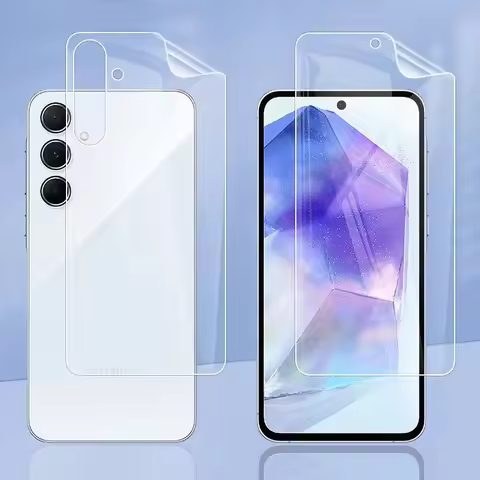 4PCS Matte Hydrogel Film for Samsung A35 A55 Screen Protector for Samsung A36 A56 Soft Protective Fi