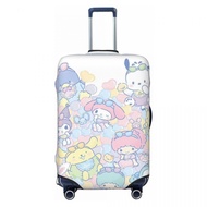 KUROMI Cinnamoroll Luggage Cover SANRIO Waterproof Dustproof Elastic Cover for Luggage Protective Trave Suitcase Cover A