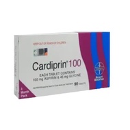 CARDIPRIN ASPIRIN 100MG TABLET 90s EXP 2026/02