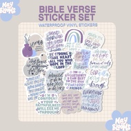 Bible verse Stickers, Faith Stickers | Journal, Planner, Laptop Stickers | Waterproof Stickers