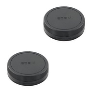 2 Pack Rear Lens Cap and Camera Body Cap Cover Kit for Canon EOS M200 M100 M50 M50 Mark II M10 M5 M6