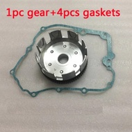 Motorcycle Clutch Gear with 4pcs gaskets For CA250 DD250 DD350 Lifan 250 1Set