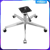 [Etekaxa] Office Chair Base Reinforced Gaming Chair Bottom Part Chair Metal Leg Universal Desk Chair Base for Office Task Chair Home