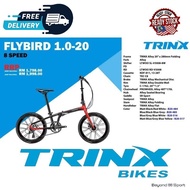 Trinx Bicycle - Flybird 1 - Folding Bike 20 - Free Shipping (Harga/Price Nego)