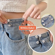 [Wholesale Price] Daisy Pattern Invisible Waist Artifact Adjustable Jeans Buttons Seam-Free Waist Cl