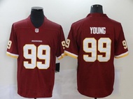 Áo Thi Đấu Bóng Đá NFL Áo Thi Đấu Thêu Trẻ Washington Redskins Số 99 Chase