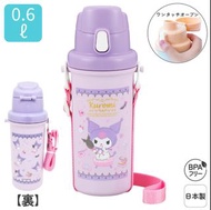 新春大減價 日本製OSK kuromi 600ml直飲水樽 $68 Kuromi 雙層便當盒連筷子 ＄68 入group 即享88折