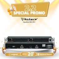 Professional Equalizer Betavo BEQ-215+ | Black & White | Sub Out