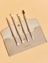 พร้อมส่ง SHEGLAM GLAM 101 EYE ESSENTIALS BRUSH SET WITH BAG เซ็ตแปรงแต่งตา