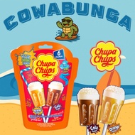 [Chupa Chups] 6 pieces Fizzy Lollipops 90g (Coke/Orange) Fizzy Drinks Candy