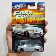 HONDA HOTWHEELS Hot Wheels 1993 Civic Coupe EX EJI Fast & Furious 25 Anniversary Silver Mattel Hotwh