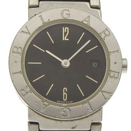 二手寶格麗(BVLGARI ) 手錶 BB26SSD，不鏽鋼，石英機芯，模擬顯示，黑色錶盤，寶格麗 (Bvlgari)，女士。