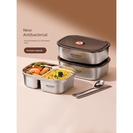 bekas makanan baby bekas makanan budak Office Worker Microwave Heated Bento Lunch Box Stainless Stee