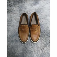 Tan Leather Boat Shoes