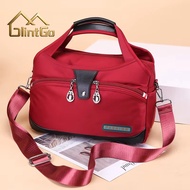 Commuter Bag Diagonal Oxford Bag Cloth Sling Bag Women's Work Bag Oxford Material Anti-Tear