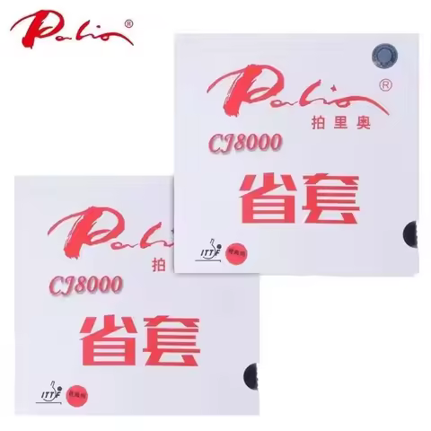 Palio CJ8000 Provincial Table Tennis Rubber with Blue / Oranger Cake Sponge Good in Speed and Spin S