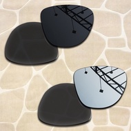 เลนส์อะไหล่ทดแทนโพลาไรซ์2คู่สำหรับ Oakley Frogskins XS OJ9006กรอบแว่นกันแดด53มม.