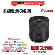 CANON RF 85mm F2 MACRO IS STM (CANON MALAYSIA)