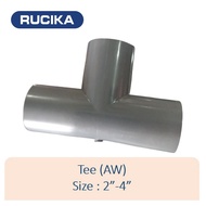 Tee AW 2inch - 4 inch Rucika/ Tee AW Power/ T Pipe Fitting T Pipe Pipe Connection/ Tee/ Fitting T Pi