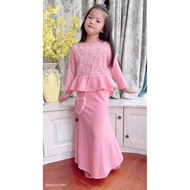 2021# dres pesta anak muslim terbaru/baju anak fashion muslim import