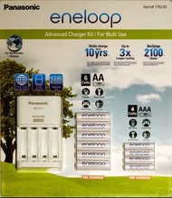 全新國際牌Panasonic ENELOOP 電池+充電器套組