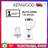 {FREE SHIPPING} Kenwood 1.5L Blender 400W motor Plastic Goblet Bowl BLP10.A0WH 2 Speed with Pulse St