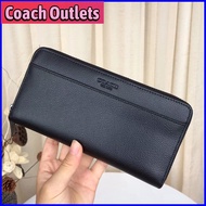 Popular  Long Wallet Men Zipper wallet Fashion Lychee print 74977