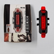 Cycling Taillight Flashing Safety Bike Light Rear Bicycle Light USB Rechargeable Bike Light City Mou