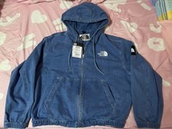The north face 韓版牛仔外套