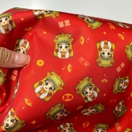 2 Colors Mazu Smile Welcome Fortune/Scratch-Resistant Composite Water-Repellent Cloth/Brave Coffee G