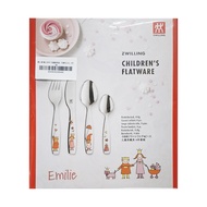 ZWILLING 雙人 Emilie公主 兒童餐具4件組  1026665  騎士系列  1組