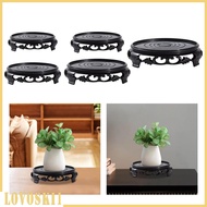 [Lovoski1] Round Flower Pot Display Stand, Holder, Plant Stool, Flower Pot Base for Living Room