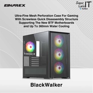 Einarex Black Walker Casing Case m-ATX PC Computer Gaming