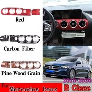 ABS plastic For Mercedes Benz B Class W247 B200 2019-20 Central Control Air Conditioning Decorative 