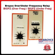 Broyce Over Frequency Relay / Under Frequency Relay, R:35Hz-70Hz In:110V 50Hz,Time Delay:1Sec/Worst=