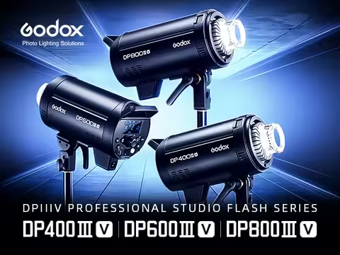 Godox DP800IIIV DP600IIIV DP1000IIIV DP400IIIV Built-in 2.4G Wireless X System Studio Strobe Flash L