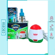 Đèn xông Tinh dầu đuổi muỗi Tặng kèm Tinh Dầu Đuổi Muỗi HACKER-Không mùi không độc hại - QUANG CỐM