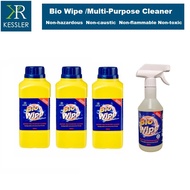 Kessler Bio Wipe /Multi-Purpose Cleaner /Highly Concentrated /Anti-Bacterial