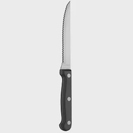 《Utopia》三鉚接牛排刀(黑21cm) | 西餐刀 餐刀 鐵板刀