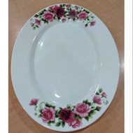 36CM OVAL DISH OPAL GLASSWARE