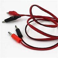 20cm Cable 14awg 4.0 4mm to alligator clip crocodile clip
