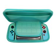 #N/A - 任天堂 switch收納包全套配件收納大包（ PU 純綠色switch包）#Q901023493