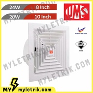 UMS 8" 8 Inch / 10" 10 Inch Ceiling Exhaust Fan / Ventilation Fan / Kipas Pengudaraan / 抽风机 / Kipas 