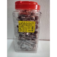 Nostalgic Snacks Candied Fruit Strawberry Plum Dehydrated (36 Packets) Slightly Sweet Sour Weight 12