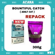 Acana Cat food  New Formula  ( Bountiful Catch ) # Makanan Kucing &gt; 100% Original # Repack 300g