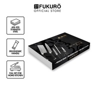 Fukuro Stainless Steel Knife Set 5 Pcs Kitchen Knife Set Chef knife Japanese Culinary