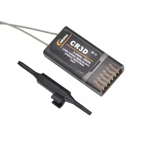 1pcs for Corona CR3D 3CH CR4D 4CH CR6D 6CH CR8D 8CH 2.4G Receiver Compatible with CT8F/CT8J /CT8Z/CT