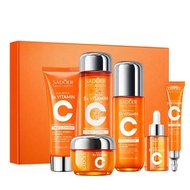 SADOER 5X Vitamin C Skincare Set Whitening ผลิตภัณฑ์บำรุงผิวหน้า เซทวิตามินซี 6ชิ้น ให้ความชุ่มชื้น