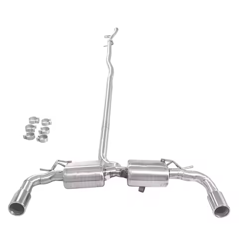 Suitable for BMW MINI R60 1.5T four-wheel drive, 304 stainless steel Catback with return pressure M-